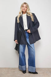 Relaxed Blazer Coat