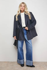 Relaxed Blazer Coat
