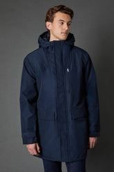 Navy Padded Parka