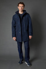 Navy Padded Parka