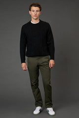 Black Chunky Cable Christmas Jumper