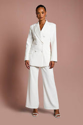 Petite Premium Flare Bridal Trousers