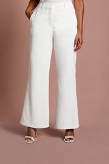 Petite Premium Flare Bridal Trousers