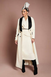 Lisa Tan V Neck Stretch Crepe Column Midi Dress