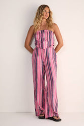 Stripe Baggy Trouser