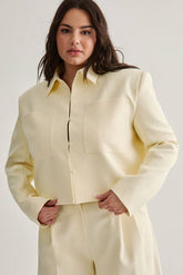 Plus Tailored Trucker Jacket