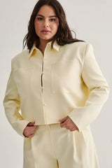 Plus Tailored Trucker Jacket