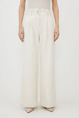 Denim Wide Leg Trousers
