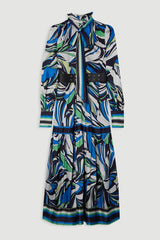 Floral Printed Woven Maxi Dress