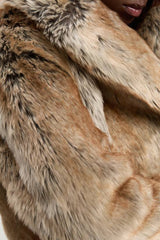 Faux Fox Fur Short Coat