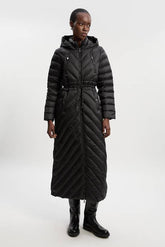 Real Down Packable Maxi Coat
