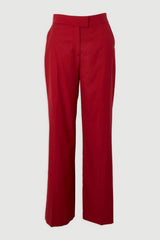 Plus Size Polished Wide Leg Tailored Trouser