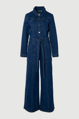 Denim Western Jumpsuit