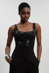 Premium Crystal Embellished Top