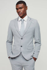 Skinny Single Breasted Suit Jacket