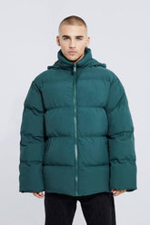 Oversized Soft Hooded Puffer