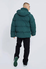 Oversized Soft Hooded Puffer
