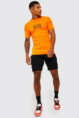 Slim Mid Cargo Jersey Short