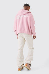 Official Boxy Fit Zip Through Hoodie