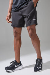 Man Active Stretch Woven Regular Fit 7inch Gym Short