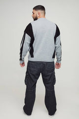 Plus Distressed Cargo Relaxed Fit Jeans