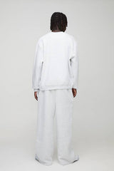 Basic Oversized Crew Neck Sweatshirt