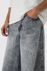 Extreme Baggy Rigid Washed Denim Jeans