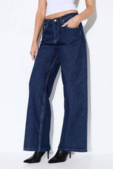 Denim Wide Leg Jeans
