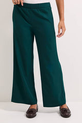 Elasticated Waist Straight Leg Trouser