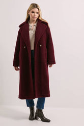 Cosy Teddy Oversized Coat