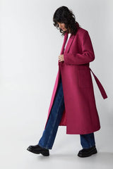 Premium Wool Look Tailored Coat