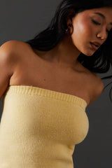 Knitted Co Ord Bandeau Top