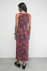 Sequin Embellished Racer Midi Dress