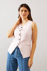 Button Through Waistcoat