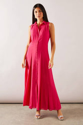 Chiffon Sleeveless Maxi dress