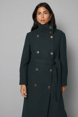 Funnel Neck Coat