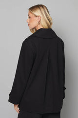 Petite Mid Length Double Breasted Coat