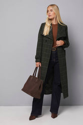 Petite Oversized Collar Maxi Coat