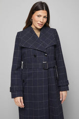 Oversized Collar Maxi Coat