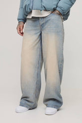 Tall Stonewash Baggy Jeans