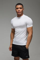 Man Active Muscle Fit Raglan Performance Gym T-Shirt 2 Pack