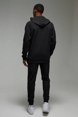 Man Sport Textured Double Knit Hoodie