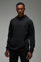 Man Sport Textured Double Knit Hoodie