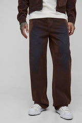 Tall Flocked Denim Relaxed Fit Jeans