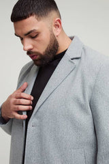 Plus Boxy Oversized Overcoat