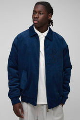 Oversized Man Cord Varsity Jacket