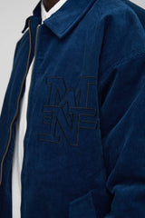 Oversized Man Cord Varsity Jacket