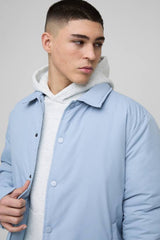 Regular Fit Nylon Coach Jacket