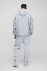 Oversized Hooded Cagoule Raincoat