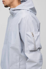 Oversized Hooded Cagoule Raincoat